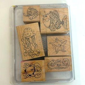 Stampin up - fishy friends